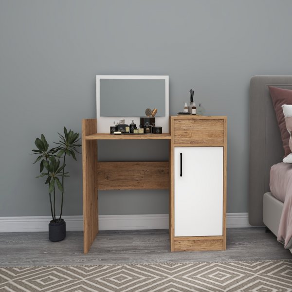 Sedef kaptafel 85,4 x 40 cm - Grenen/wit Sedef kaptafel 85,4 x 40 cm - Grenen/wit