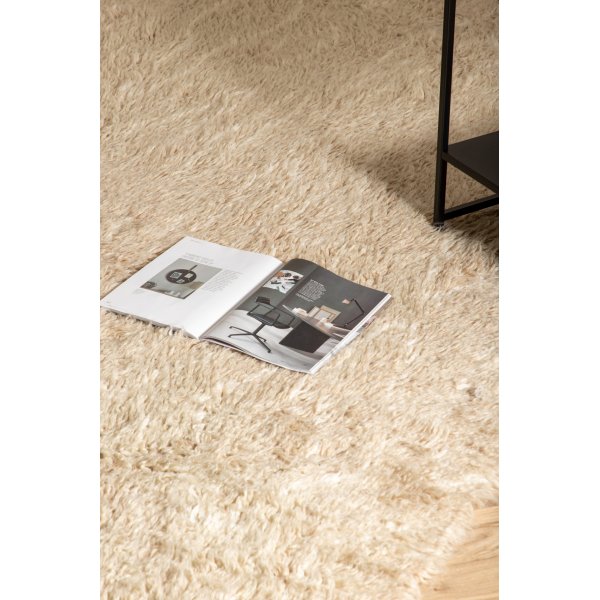 Yoko wollen vloerkleed - Beige Yoko wollen vloerkleed - Beige