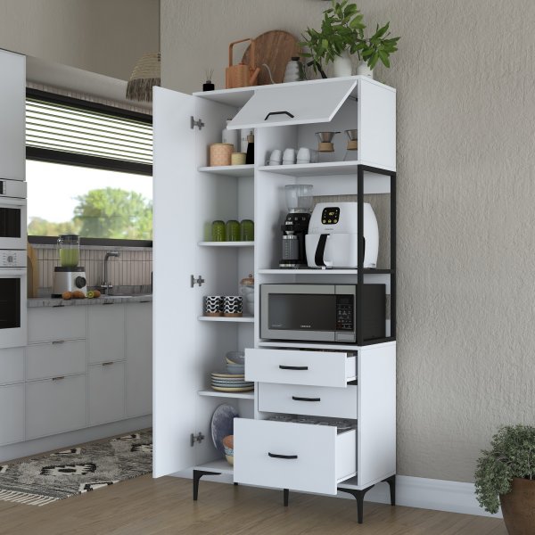 Armoire Jericho 112 - Blanc Armoire Jericho 112 - Blanc