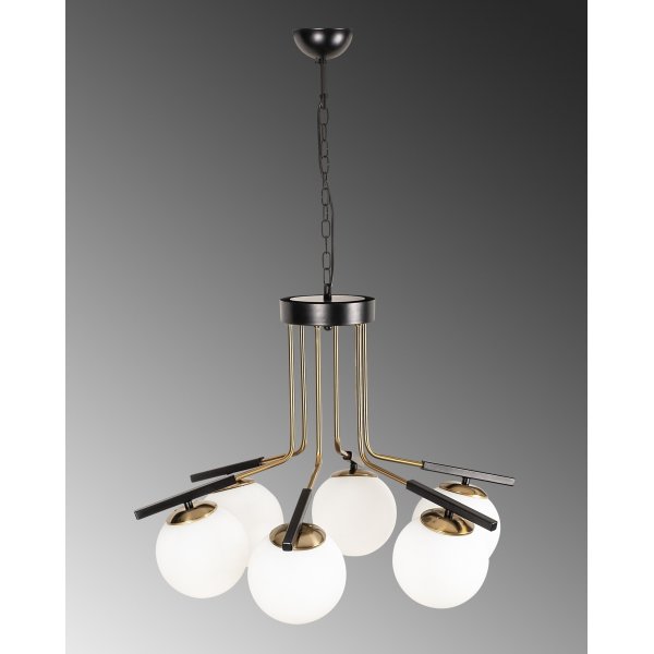 Vaduz taklampa 4001 - Svart/antik