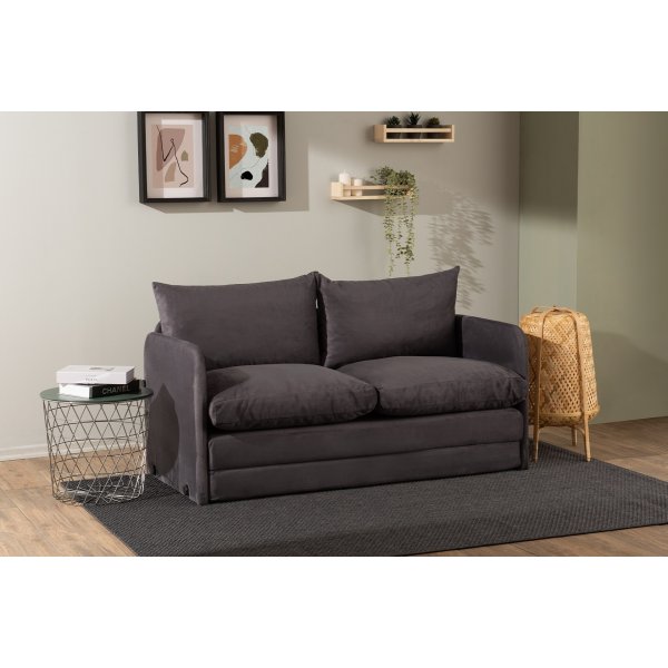 Saga 2-sits bäddsoffa XL - Grå Saga 2-sits bäddsoffa XL - Grå