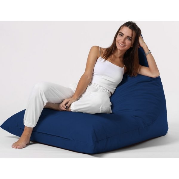 Pouf pyramide - Bleu foncé Pouf pyramide - Bleu foncé