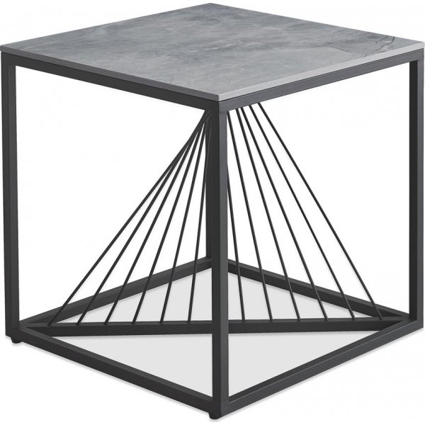 Table basse Eterneco 55 x 55 cm - Marbre gris Table basse Eterneco 55 x 55 cm - Marbre gris