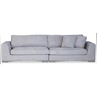Nest loungesoffa XL 312 cm - Silvergrå Nest loungesoffa XL 312 cm - Silvergrå