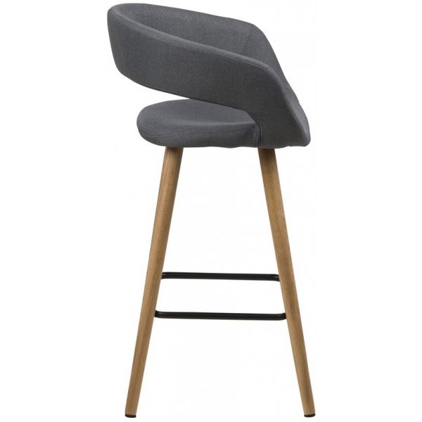 Grace barstol 87 cm - Mörkgrå Grace barstol 87 cm - Mörkgrå