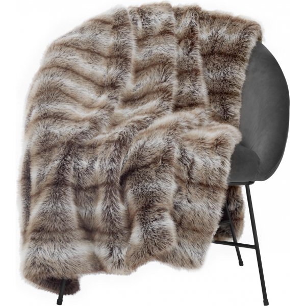 Plaid chasseur 120 x 180 cm - Marron