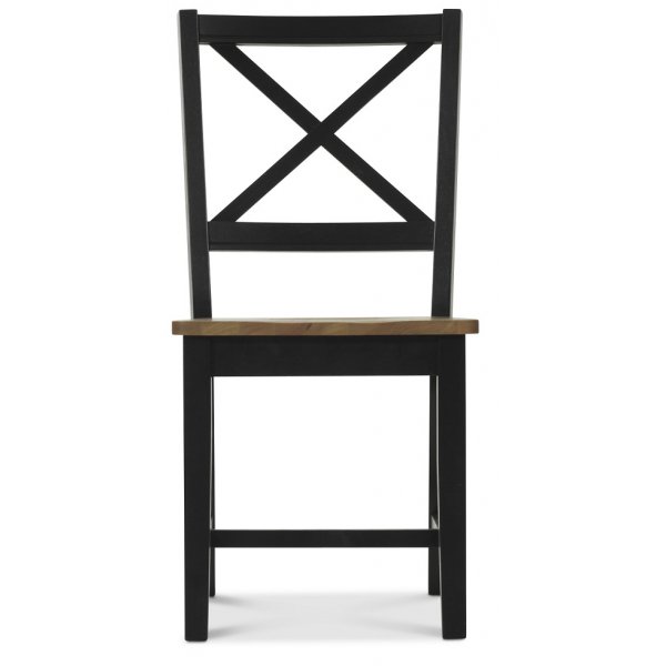 Cross stol - Svart/ekbets Cross stol - Svart/ekbets