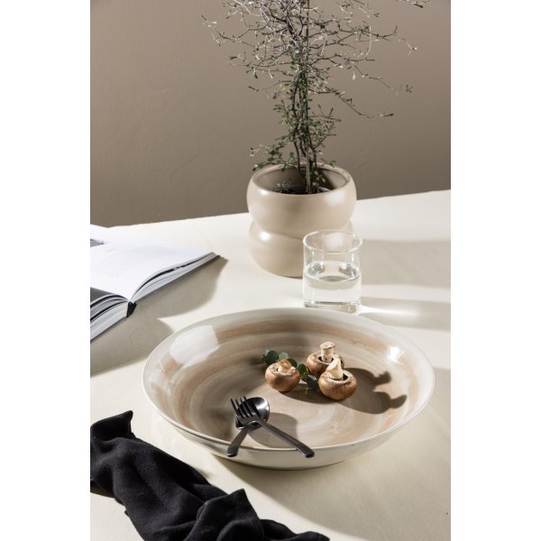 Jublie skål Ø33 cm - Beige Jublie skål Ø33 cm - Beige