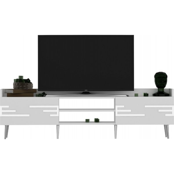 Banc mdia Garfo - Blanc