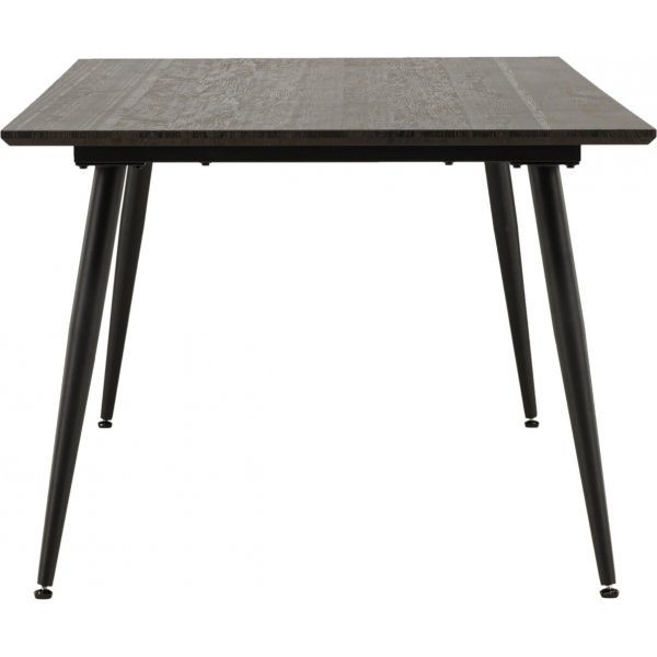 Keholmen matbord 220 x 100 cm - Svart/Brun