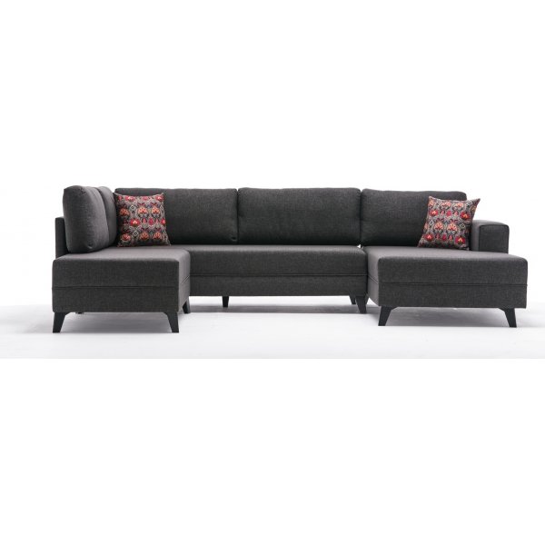 Canapé-lit Efsun - Anthracite Canapé-lit Efsun - Anthracite