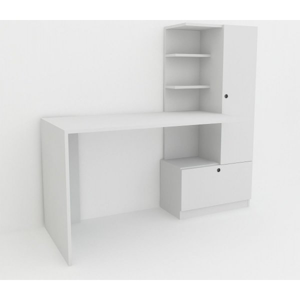 Bureau Merino 120x61,8 cm - Blanc