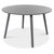 Rosvik runt grått matbord Ø120 cm + Möbelvårdskit för textilier
