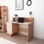 Timmermansbureau 120 x 60 cm - Grenen/beige