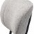 Chaise de salle  manger Bison - Blanc cass