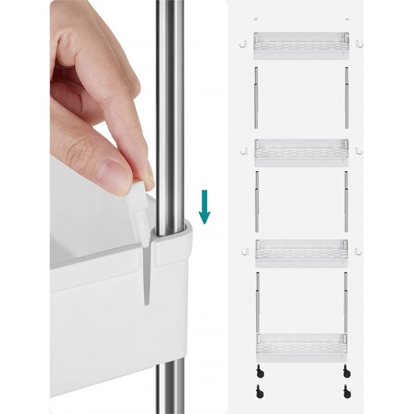 Criollo kökshylla 86 cm - Vit Criollo kökshylla 86 cm - Vit