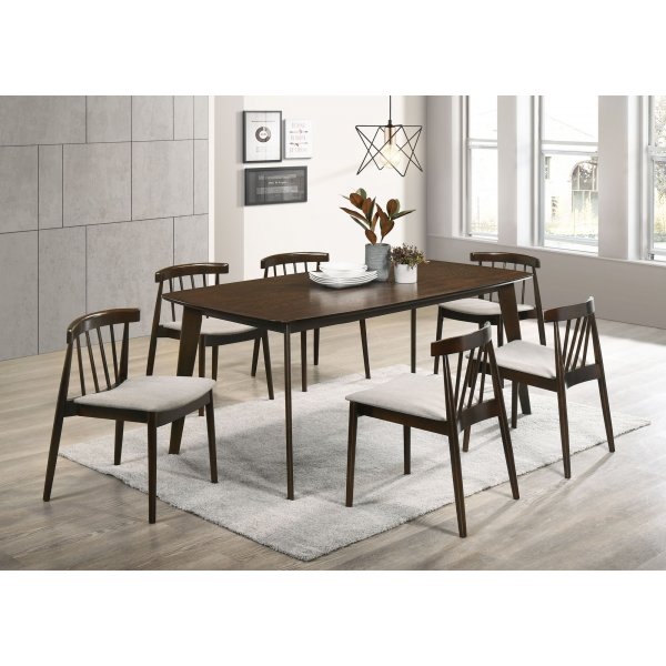 Florence matbord 180x90 cm - Valnöt Florence matbord 180x90 cm - Valnöt