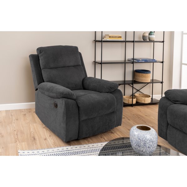 Fauteuil inclinable électrique Mora - Gris Fauteuil inclinable électrique Mora - Gris