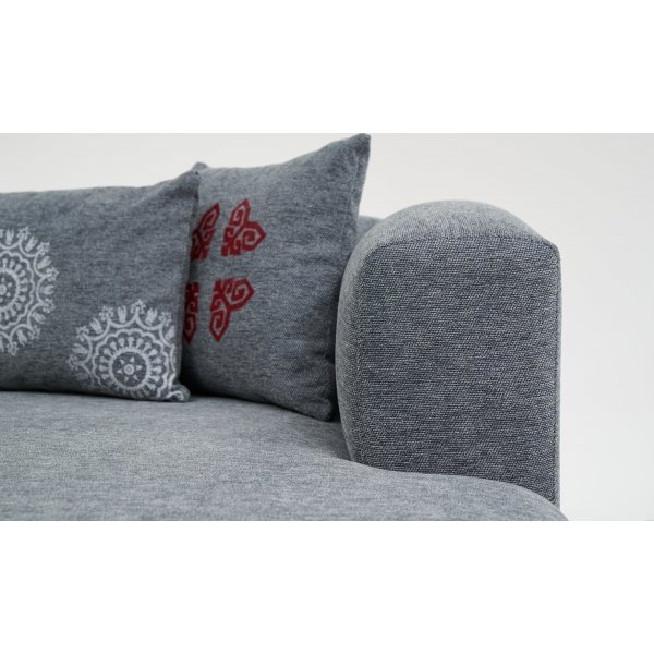 Linden divansoffa höger - Grå Linden divansoffa höger - Grå