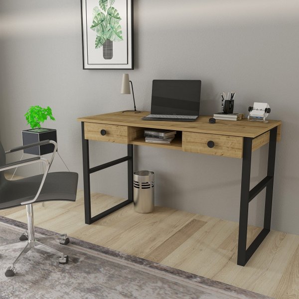 Denver skrivbord 120x60 cm - Ek Denver skrivbord 120x60 cm - Ek