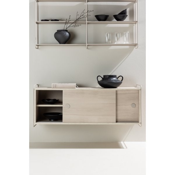 Paris väggskåp 48 x 122 cm - Beige/Whitewash Paris väggskåp 48 x 122 cm - Beige/Whitewash