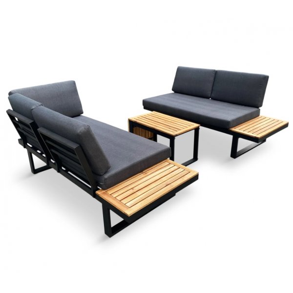 Monte Carlo utegrupp modulsoffa med bord Monte Carlo utegrupp modulsoffa med bord