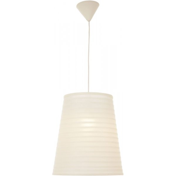 Fussili taklampa - Vit