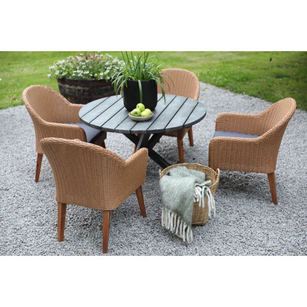 Valetta utestol rotting - Natur + Textilv�rd f�r m�bler