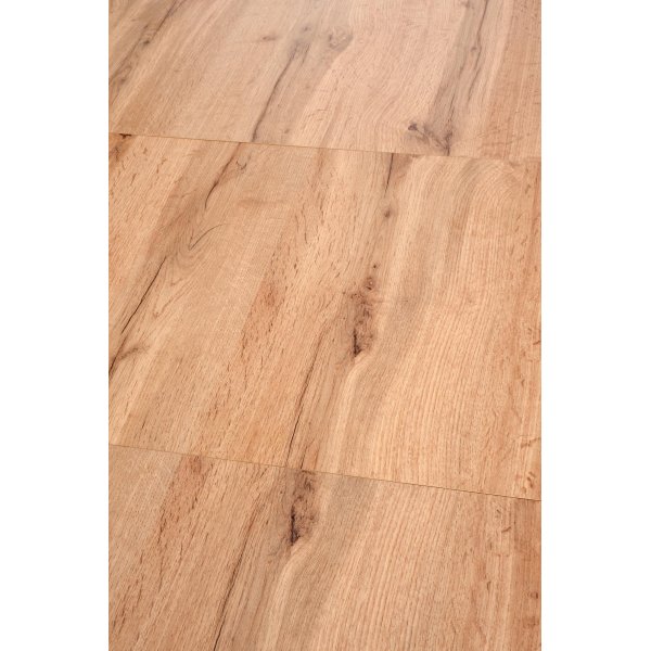 Table  manger Weber 125-170 cm - Chne Wotan/noir