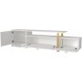 Aramis TV-meubel - Wit/goud