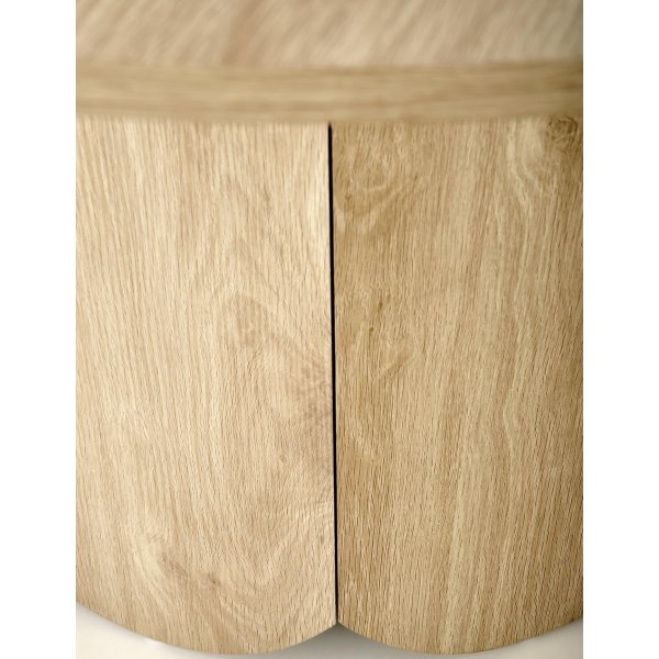 Table à manger ronde Hugo Ø120 cm - Chêne Table à manger ronde Hugo Ø120 cm - Chêne