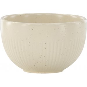 Chique kandelaar 9 x 6 cm - Beige/Zwart