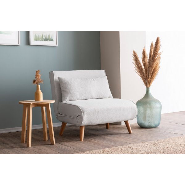 Fauteuil pliant - Crème Fauteuil pliant - Crème