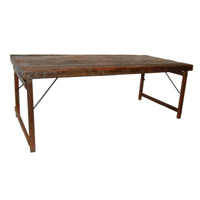 stersund vikbart matbord 200 cm - Vintage tr/metall