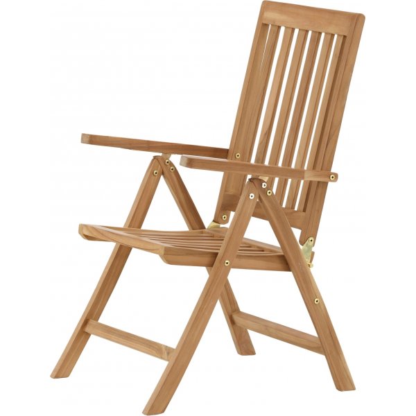 Positionsstol teak - Salt