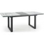 Nesta matbord 160-200 cm - Vit/gr