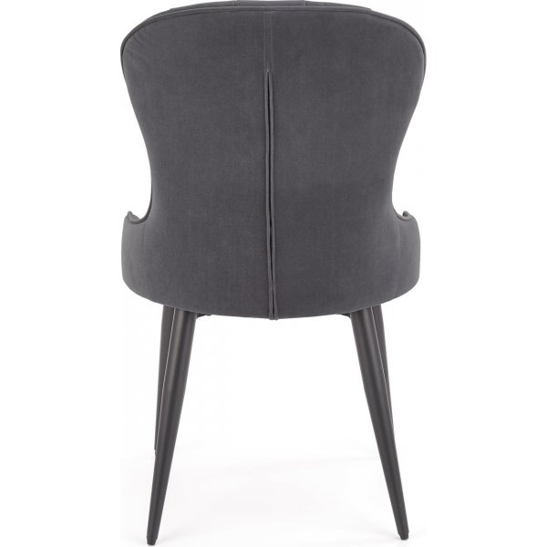 Chaise de salle  manger Cadeira 366 - Gris