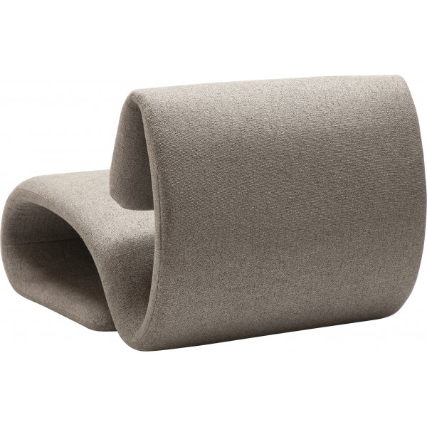 Fauteuil Dubna - Boucle marron Fauteuil Dubna - Boucle marron