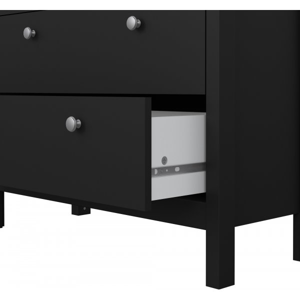 Vitrinekast Madrid - Zwart