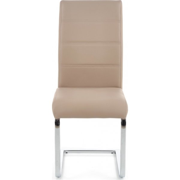 Chaise Encore - Cappuccino/chrome Chaise Encore - Cappuccino/chrome