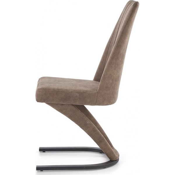 Chaise de salle  manger Heath - Marron vintage (PU)