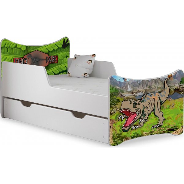 Barnsäng Teddy - Valfri storlek & dekal Barnsäng Teddy - Valfri storlek & dekal