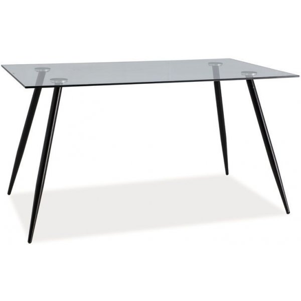 Patricia 140 cm matbord - Svart