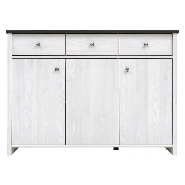 Salvador sideboard - Vit/svart Salvador sideboard - Vit/svart