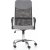 Chaise de bureau Colette - Noir/gris/Chrome
