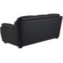 Palarmo 3-sits soffa - Svart ecolder
