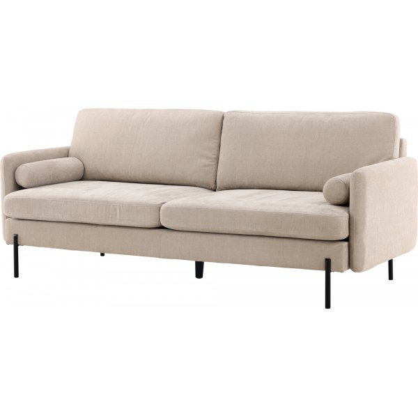 Antibes 2-sits soffa - Beige/Svart Antibes 2-sits soffa - Beige/Svart