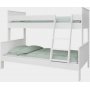 Alba vningssng med extrasng 90/120 x 200 cm - Vit