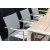 Groupe de repas Urbanite avec table  manger 207 cm et 6 chaises de salle  manger empilables - Beige