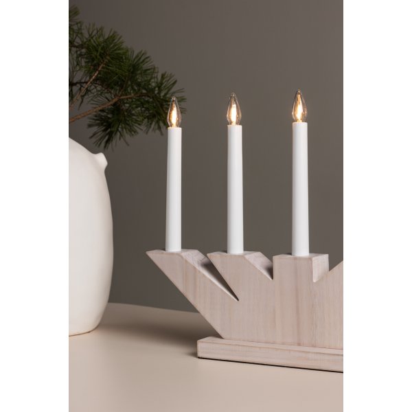 Lampe de table Verbier - Blanchi  la chaux